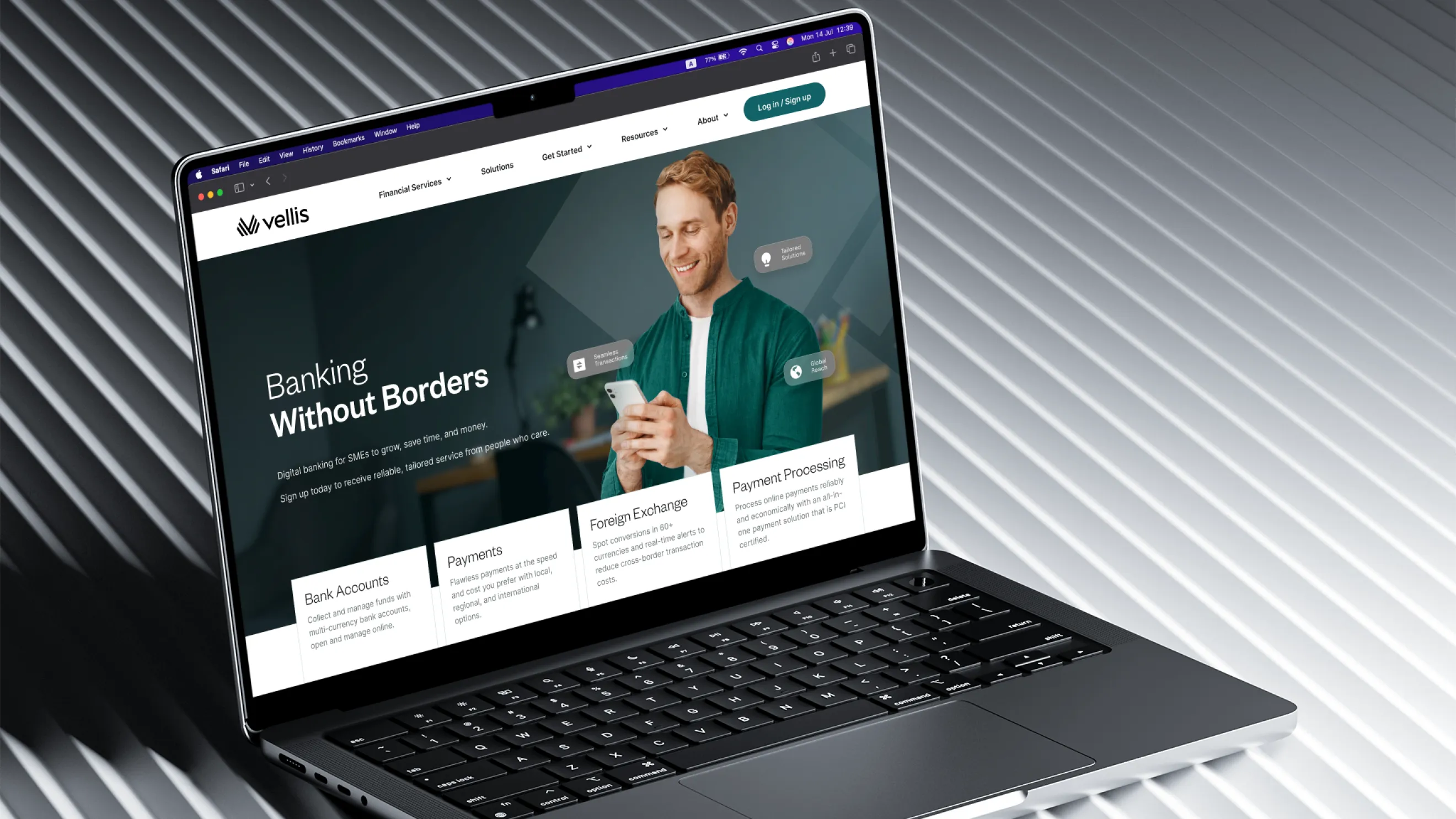 From MVP to official bank registration and first clients with polished UI
